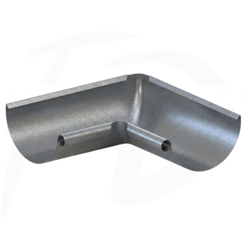 Narożnik wewnętrzny kąt dowolny 80-179° stalowy ⌀ 130 firmy KROP kolor antracyt metaliczny